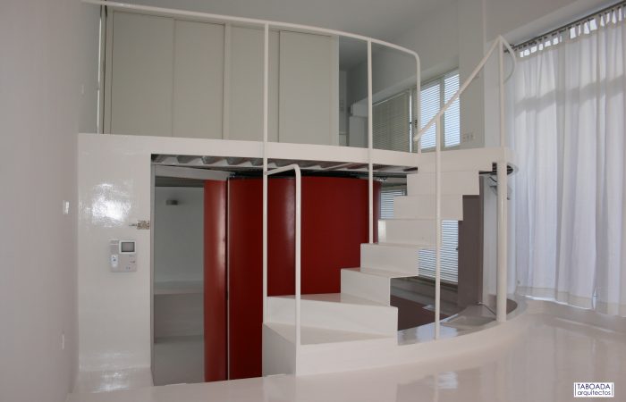 Loft esfinge interiorismo salon moderno
